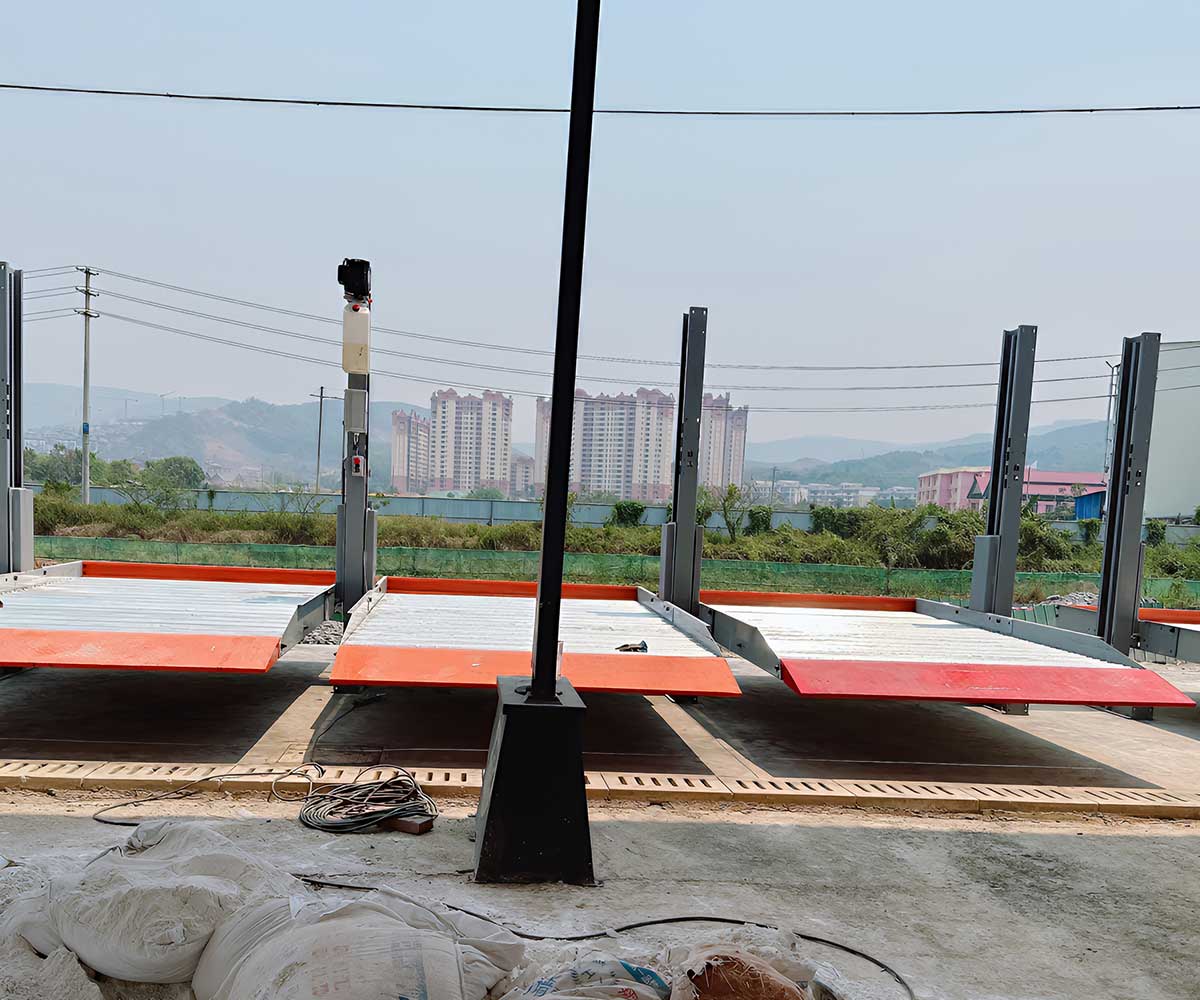 翻新升降平移立体车位高效利用空间