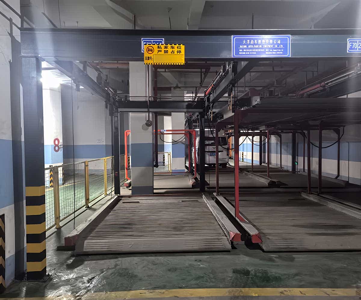 两柱机械式停车设备拆除回购