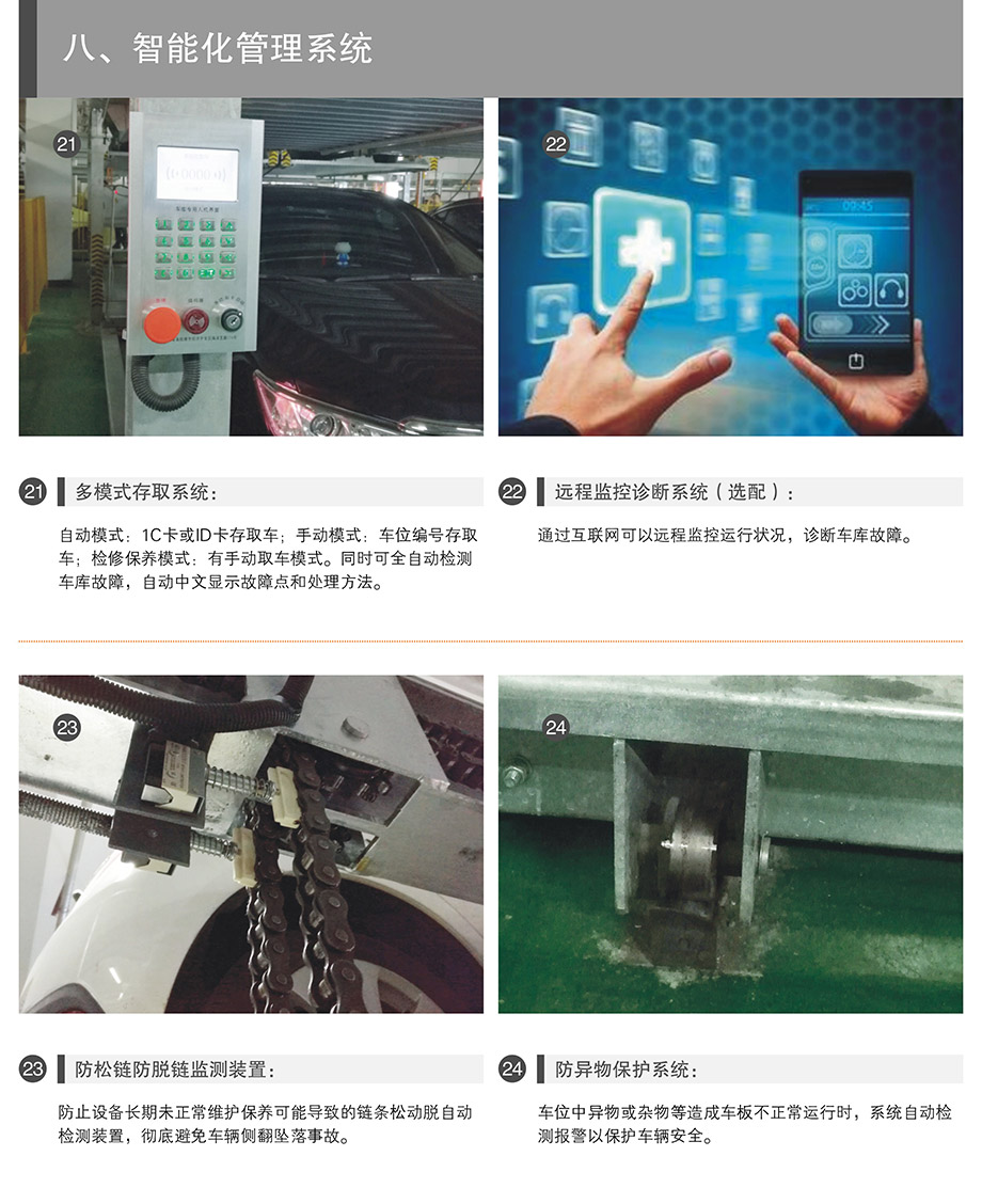 昆明PSH7七层升降横移机械立体停车库智能化管理系统